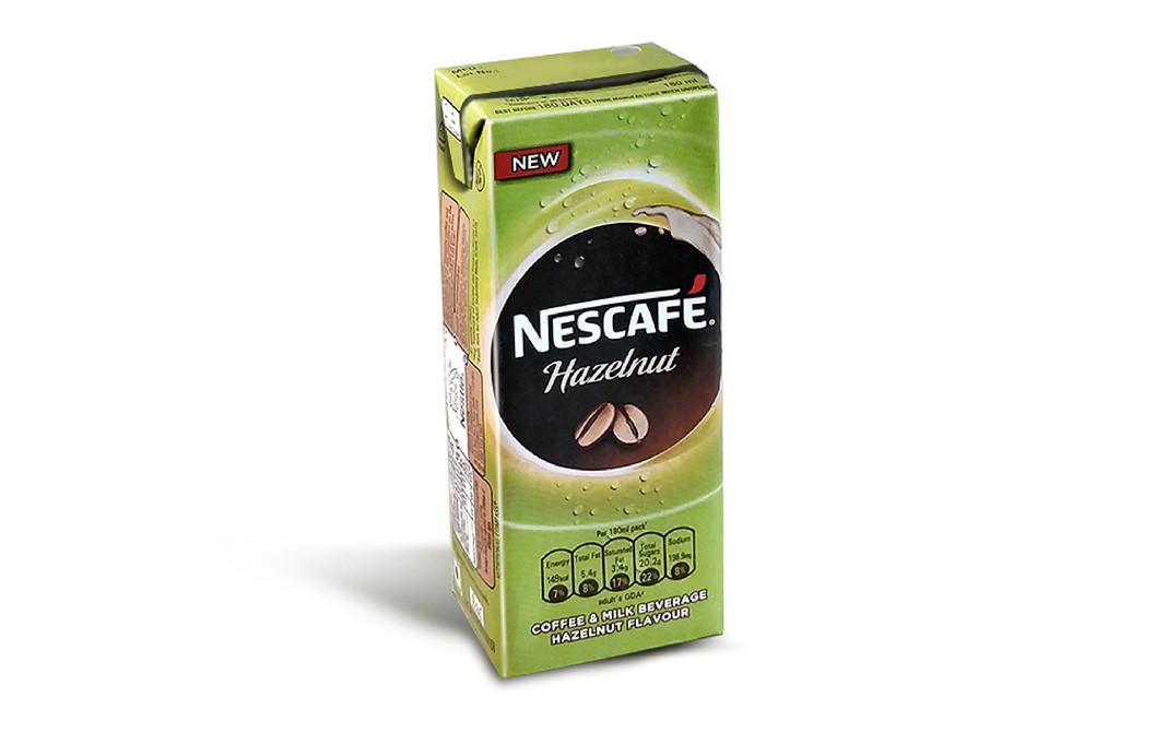 Nescafe Hazelnut    Tetra Pack  180 millilitre